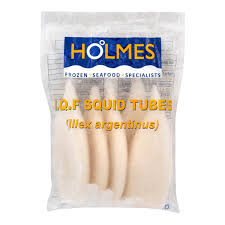 SQUID TUBES U5 10x600g NET - 6KG BOX HOLMES