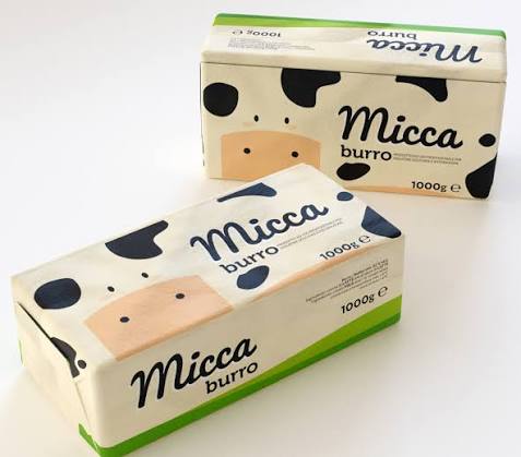 BURRO (BUTTER) PANETTATO 1KG MICCA UNSALTED