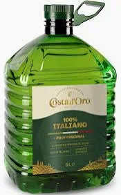 Costa D'oro  Extravergine olive oil 5lt bottle  (by pallet  costa d'oro products only)(DELIVERED)