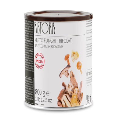 Ristoris Sauteed Mushrooms Mix -tin 800g (available from uk store)
