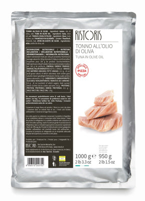 Ristoris Tuna in olive oil - bag 1 kg (available from uk store)